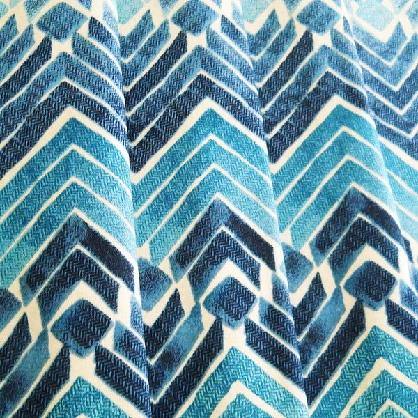 Zig Zag Curtains Etsy