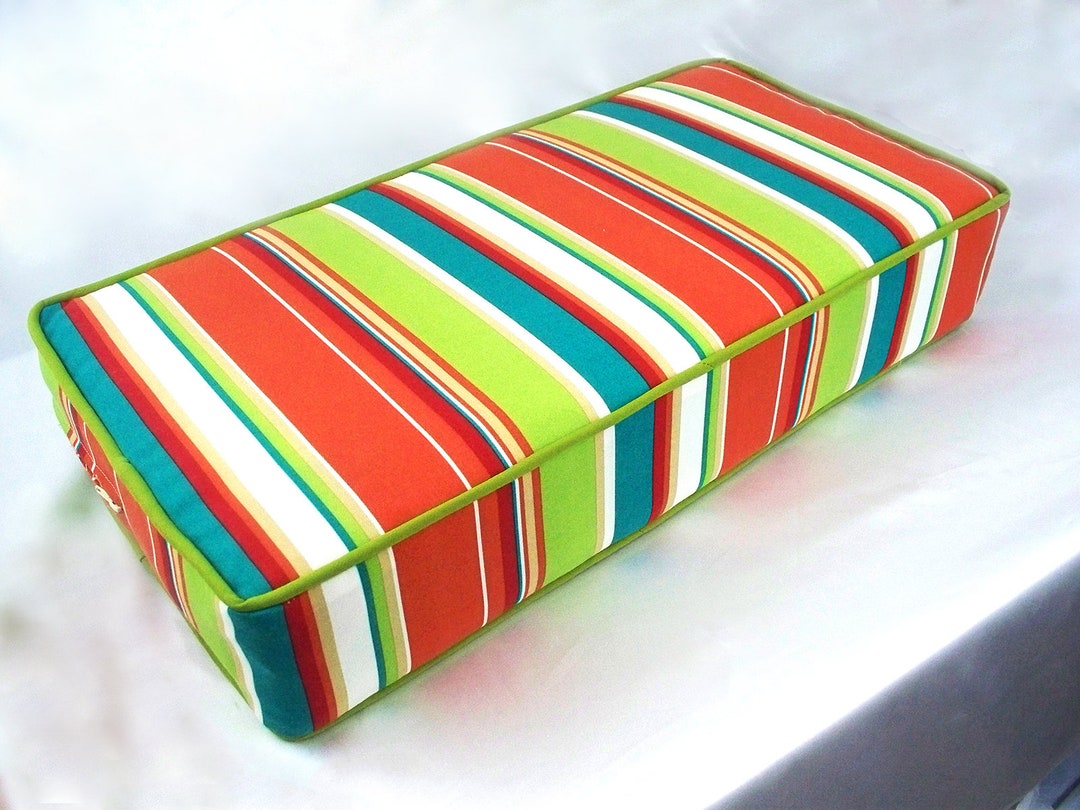 Outdoor Seat Cushion Covers Custom Furniture Patio Chair, Striped