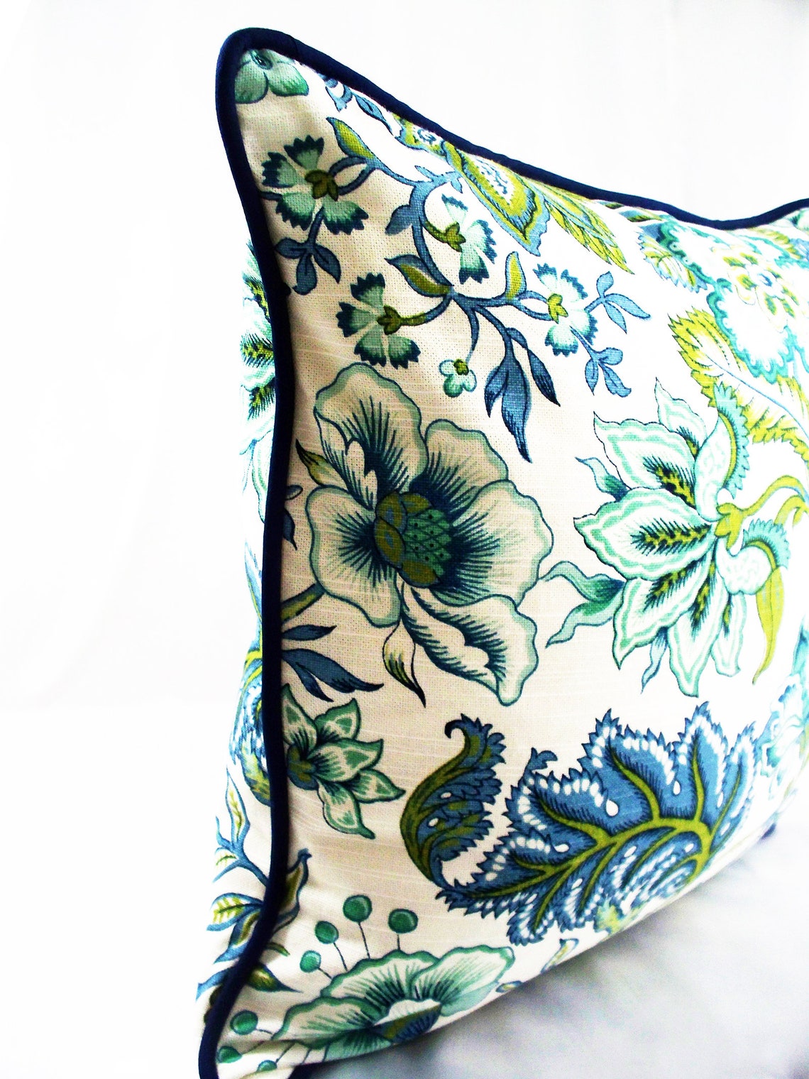 Piping Cording 16 18 20 22 Pillow Covers Throw Decorative Accent Blue