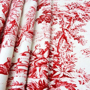 Paneles de cortinas plisadas, cortinas plisadas triples, toile rojo, tratamientos de ventanas personalizados, cortina plisada francesa, decoración de dormitorio y sala de estar