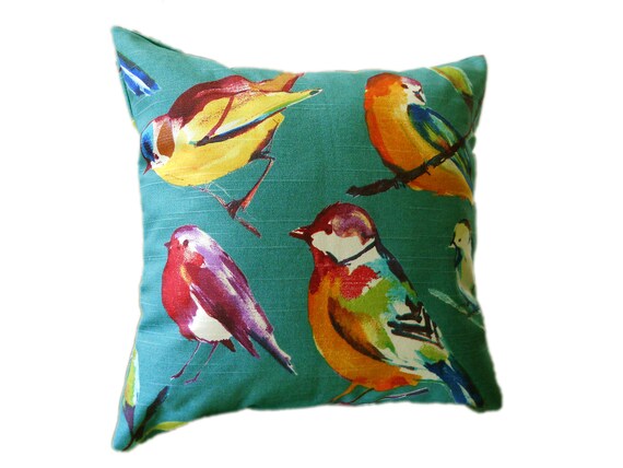 outdoor bird throw pillows