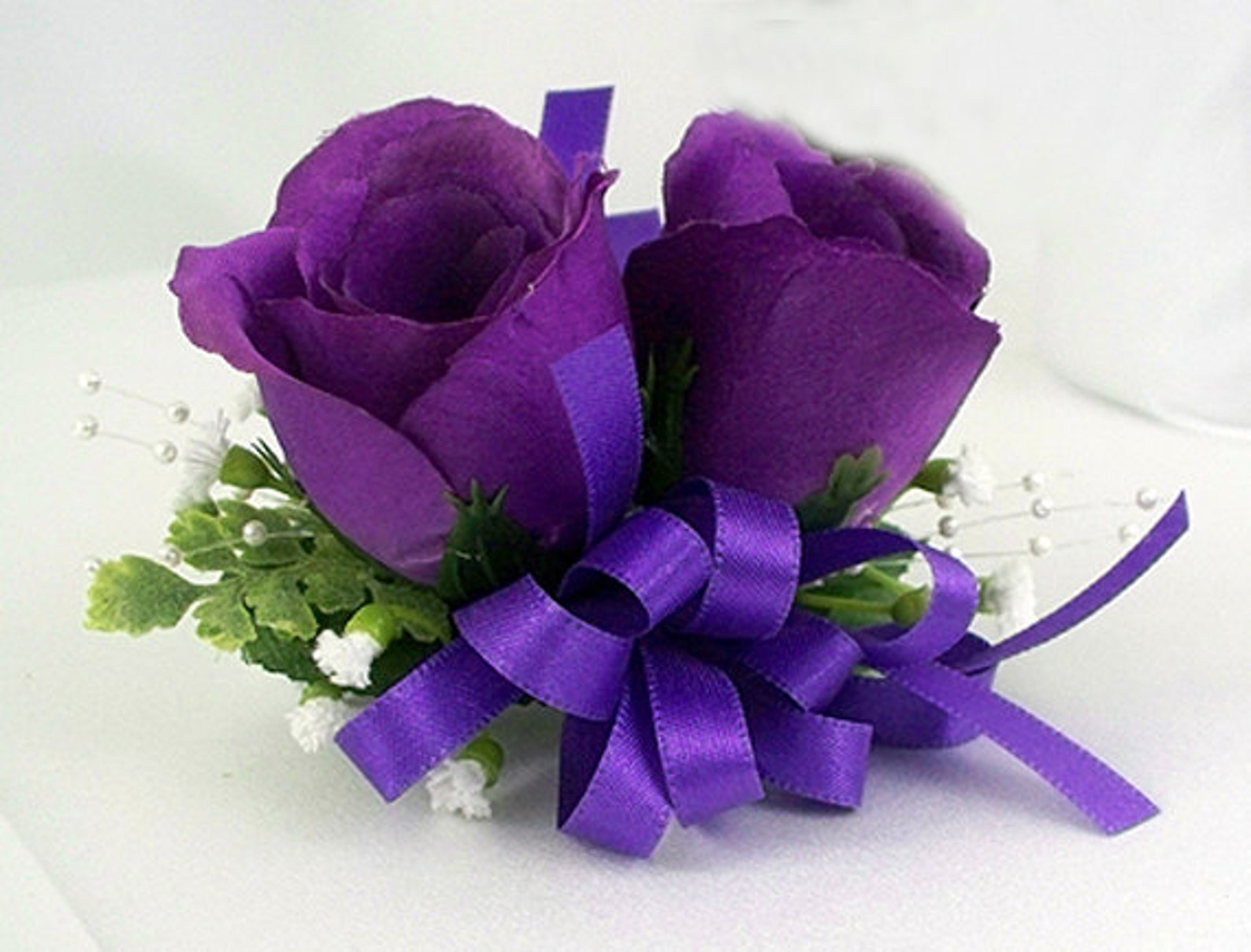 Purple Wrist Corsage, Prom Corsage Purple, Purple Corsage Flowers