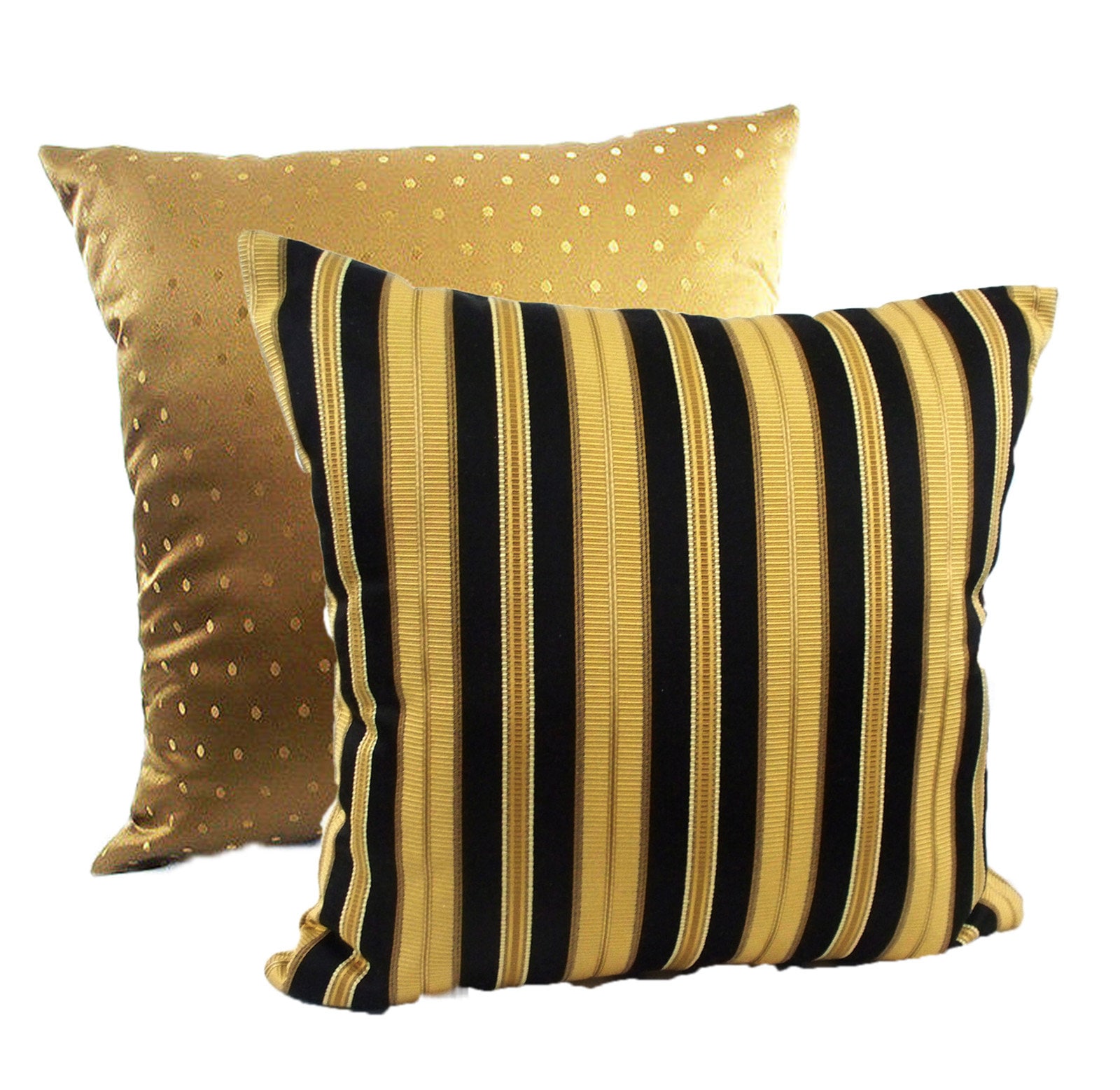 small gold pillow