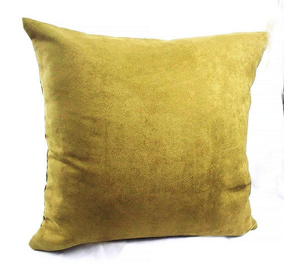Suede Pillow Covers Olive Pillow Cases Throw Pillow Covers Etsy UK
