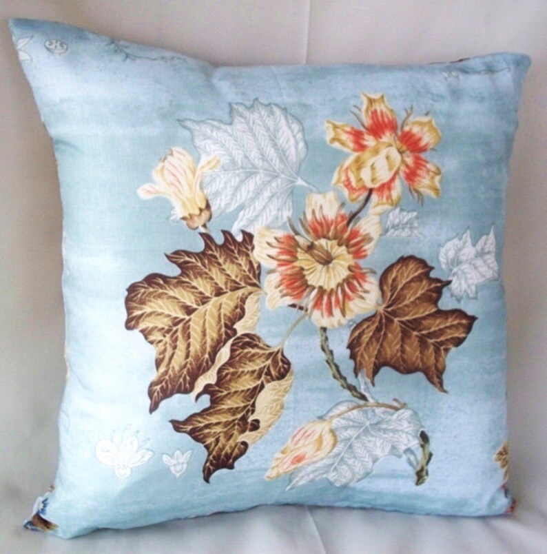 Light Blue Throw Pillow Decorative Pillow Cover Blue Etsy