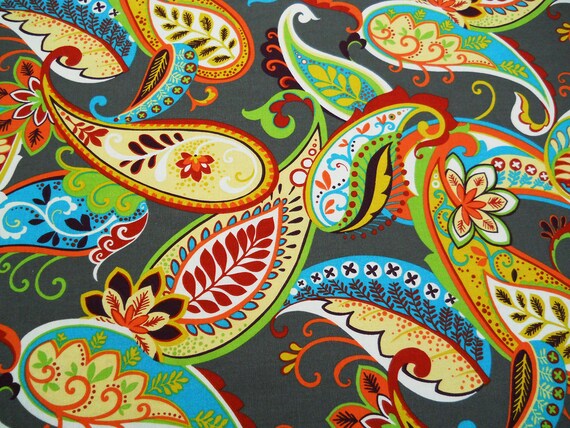 Covington Whimsey Mardi Gras Fabric - Drapery Décor Fabric