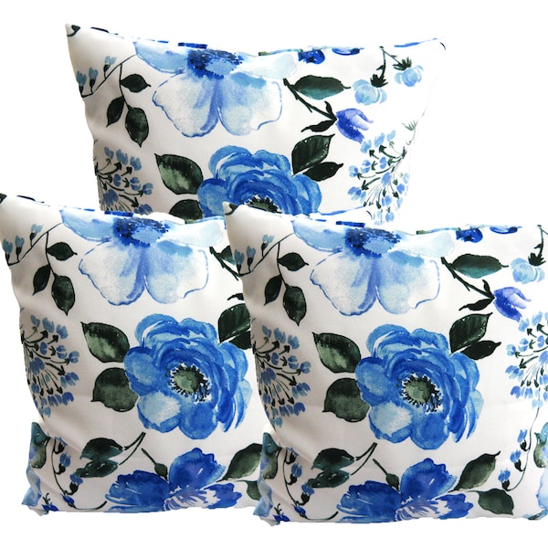 Royal Blue Outdoor Cushions Etsy
