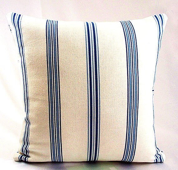 Blue Quilted Throw Pillows Geometric Lines Striped Pillow Covers Turquoise Teal Applique White Aqua Decorative Shams Cushions Cases Etsy Singapore