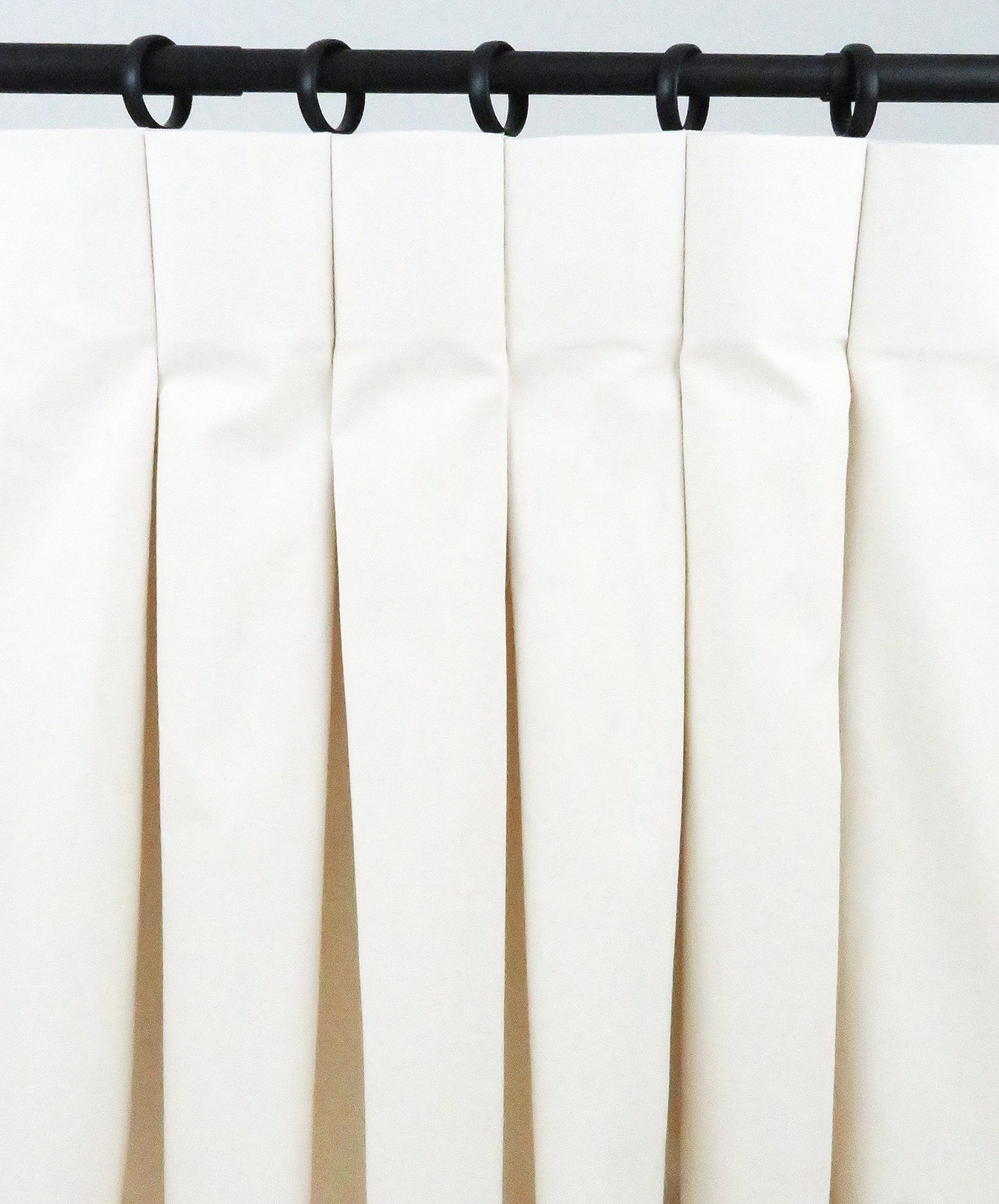 Inverted pleat curtains deals