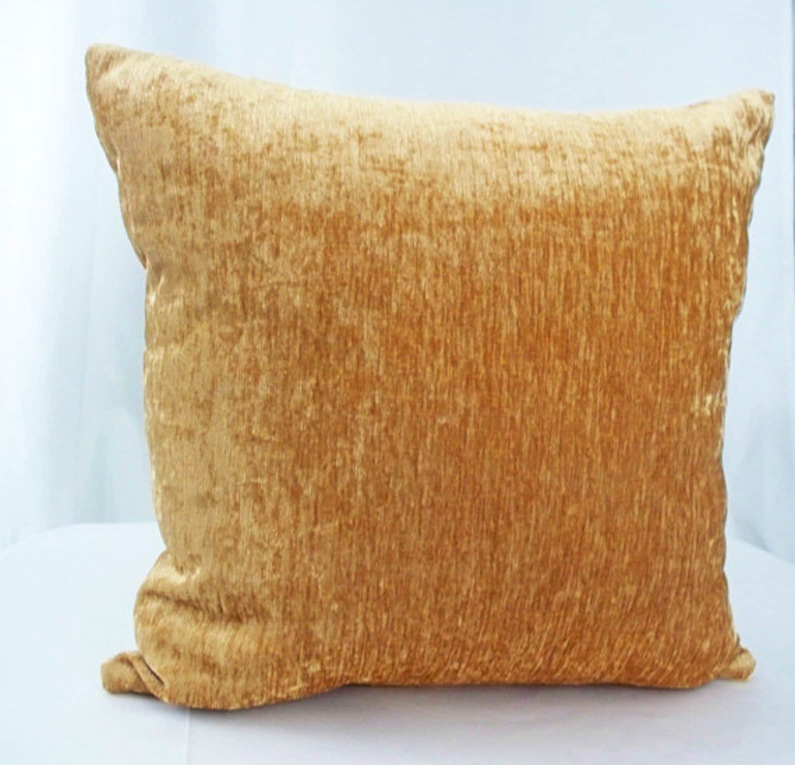 Gold Velvet Pillow Velvet Gold Pillow Gold Pillow Cover Etsy