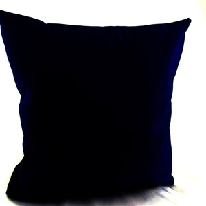 Navy blue pillows, Outdoor navy blue pillow, Navy plain pillow, Navy plain cushions, Decorative pillowcases 16 18  Pillow decorative A1