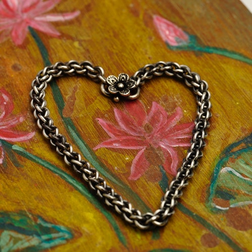 Sleek Jens Pind Linkage bracelet - handmade chainmaille jewelry - shops sterling silver JPL bracelet