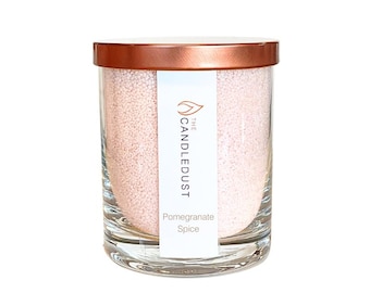 Powdered Candle in Glass - Pomegranate Spice 160g