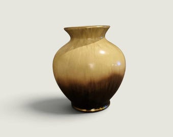 Dekorative Tischvase aus Keramik im Vintage-Stil