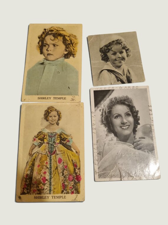 Vintage Film Star Collectible Trading Cards