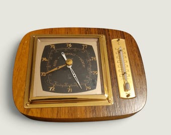 Vintage Lufft Wall Mounted Barometer and Thermometer