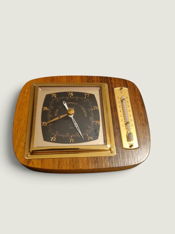 Vintage Lufft Wall Mounted Barometer and Thermometer