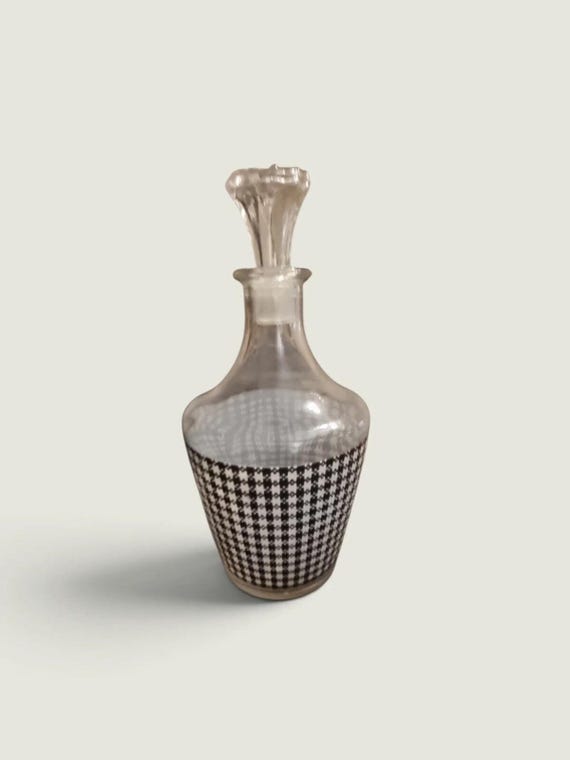 Vintage French Glass Decanter Vessel