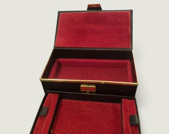 Vintage Rectangular Jewelry Storage Box