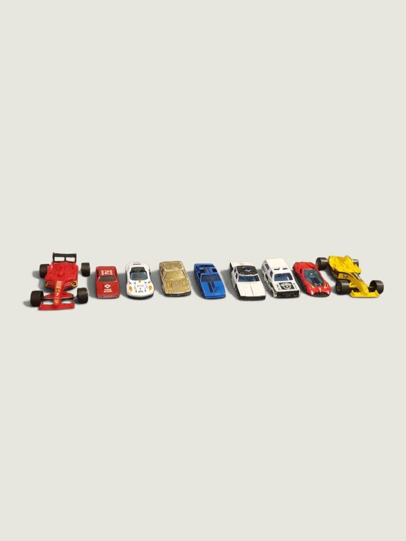 Collection of Vintage Diecast Toy Vehicles