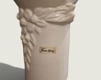 Rosa Ljung Ceramic Decorative Flower Vase