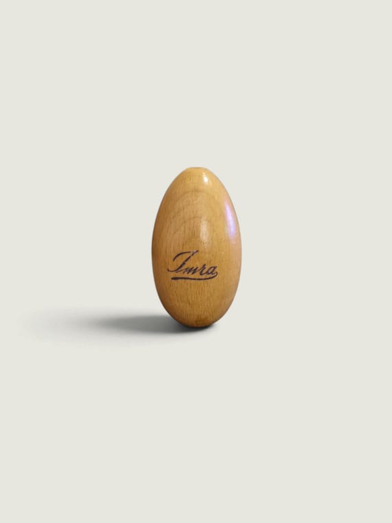 Vintage Wooden Darning Egg Tool