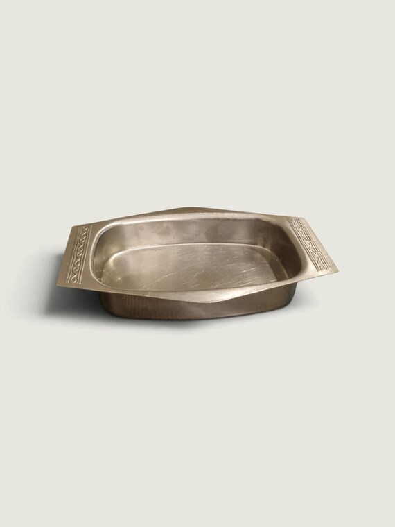 Vintage Nils-Johan Stainless Steel Serving Dish with Handles