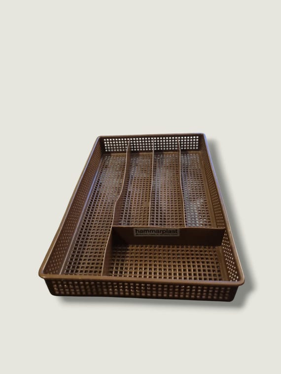 Hammarplast Brown Cutlery Drawer Organizer