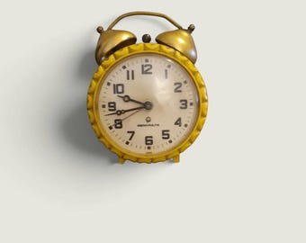 Vintage Mera-Poltik Mechanical Alarm Clock