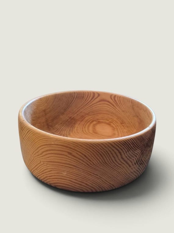 Handcrafted Decorative Wooden Serving Bowl