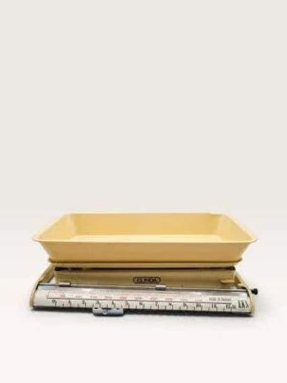 Vintage Eks "Gunda" Mechanical Kitchen Balance Scale - Swedish Design 1960S