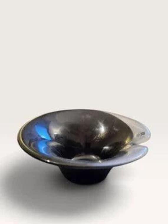 Mats Jonasson (Målerås) - Signed Smoky Art Glass Bowl