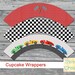 Debbie Johnson reviewed Race Car Party Cupcake Wrappers - INSTANT DOWNLOAD - Printable Digital File