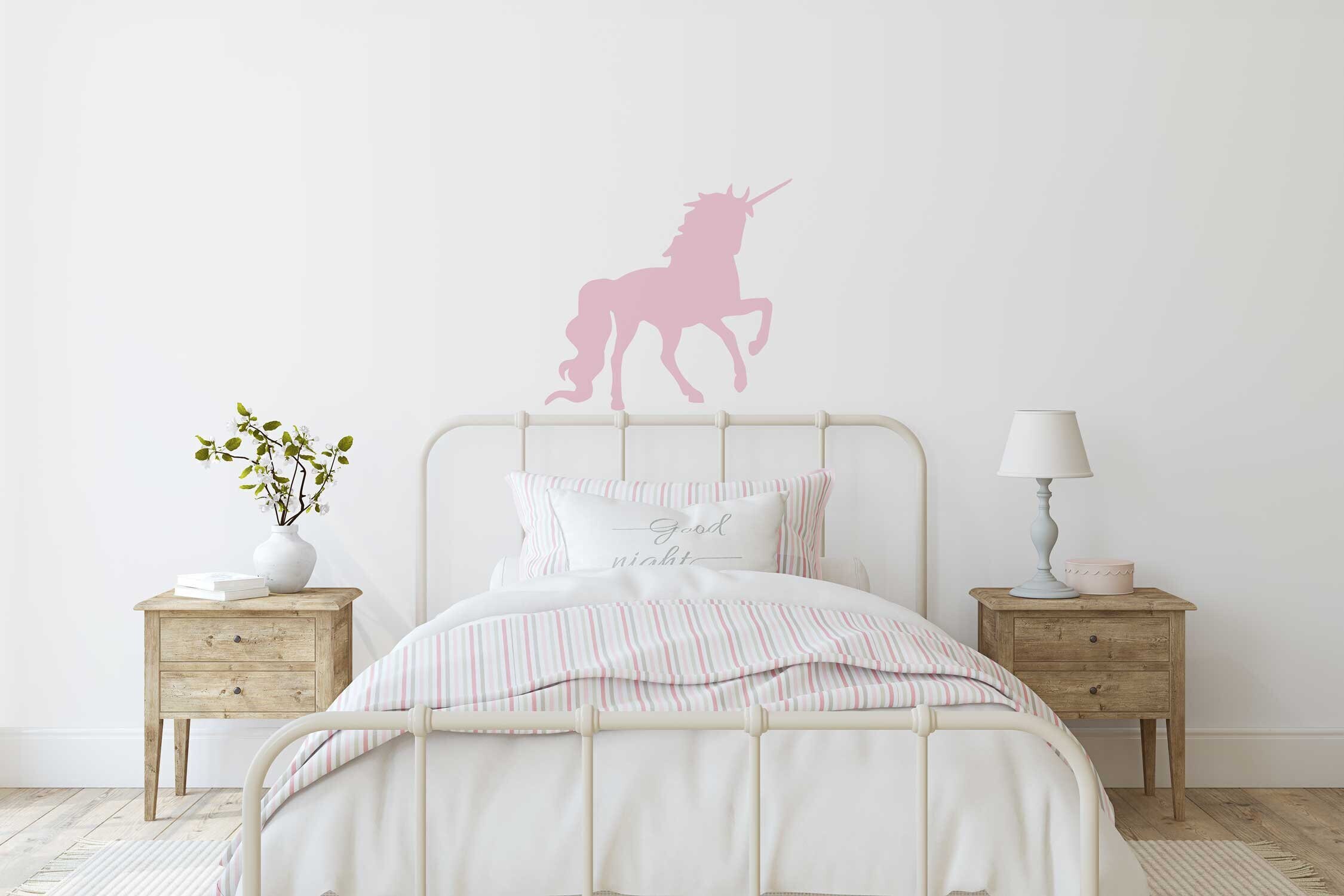 Large Graceful Unicorn Vinyl Wall Art Decal. Etsy