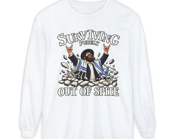 Surviving Pretty Out of Spite Graphic Long Sleeve T-Shirt