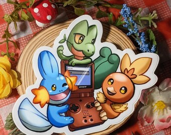 Pocket trio 3 sticker water resistant