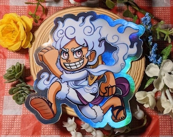 Silly rubber guy! sticker water resistant