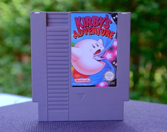 Authentic Nintendo NES game “Kirby's Adventure” (European PAL version) - Genuine NES game from 1993- Not a reproduction!