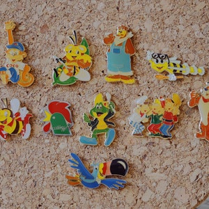 Vintage Rotten Cereal Mascot Vending Machine Stickers From Early