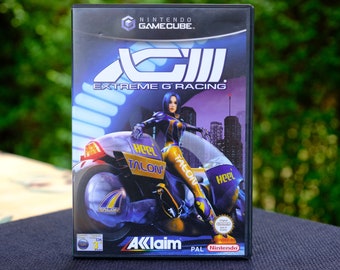 Authentic Nintendo GameCube game “Extreme G Racing 3” (European PAL version) CIB - GameCube game from 2001 - Complete with box and manual.