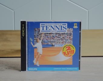 Internationales Tennis-CD-i-Spiel – Philips CD-i interaktives Spiel in tollem Zustand mit Anleitung