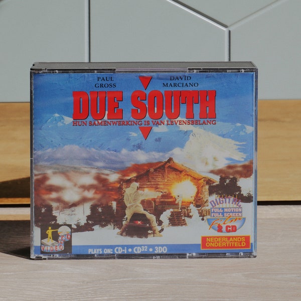 Vintage Philips CD-i Video CD TV series “Due South” in good condition