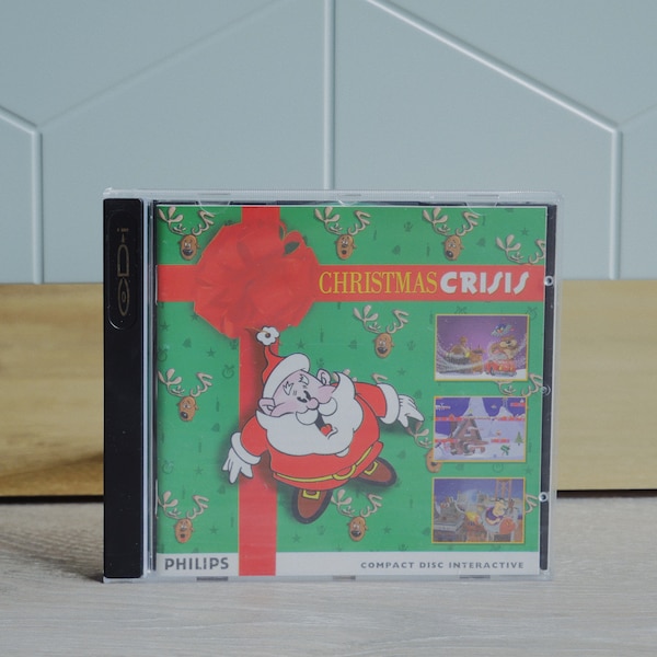 Christmas Crisis - CD-i game - Philips CD-i interactive game in great condition with box and manual