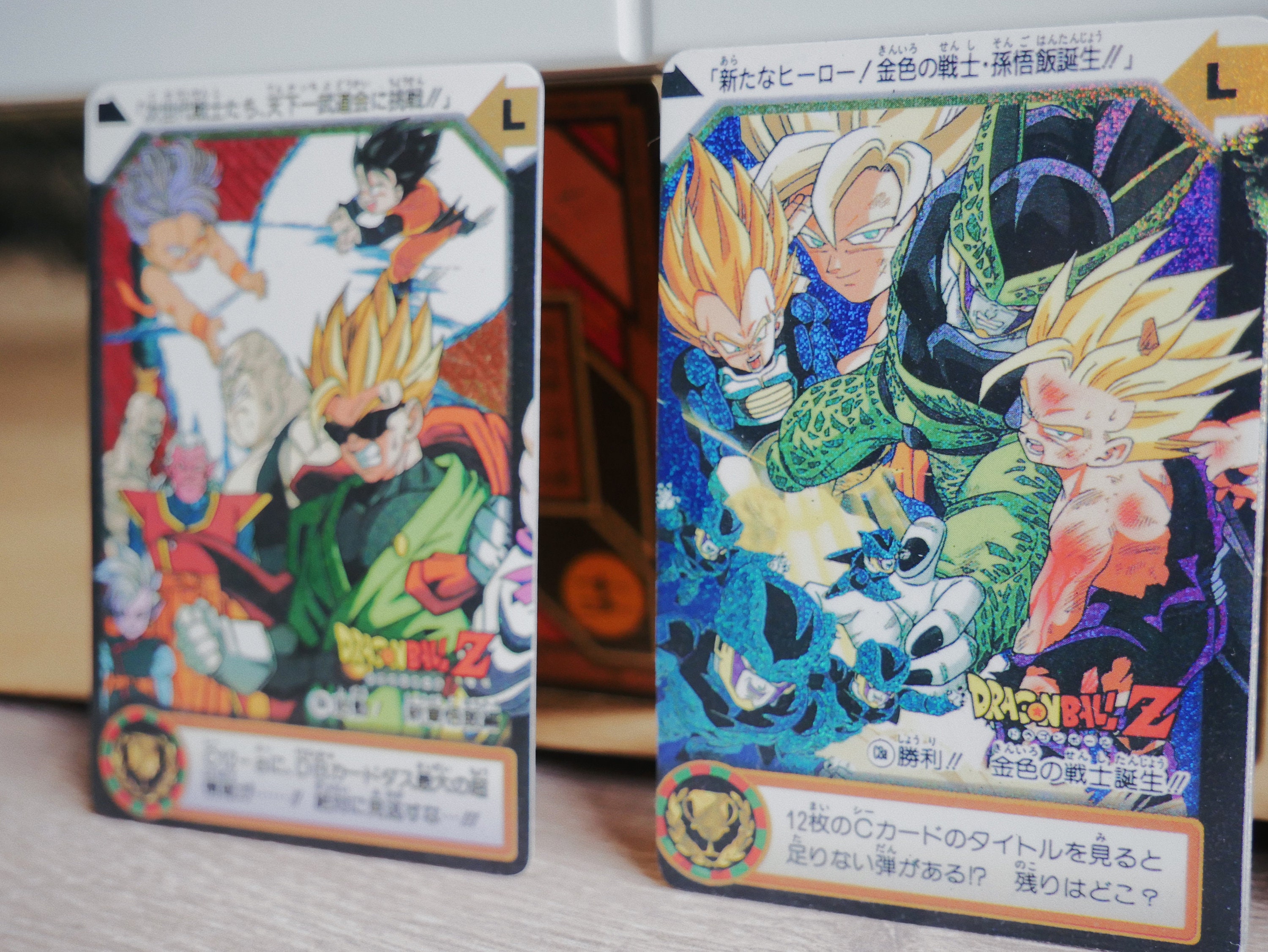 Lot 8 Cartes Dragon Ball Z Cartes À Jouer Et À Collectionner 86' 89