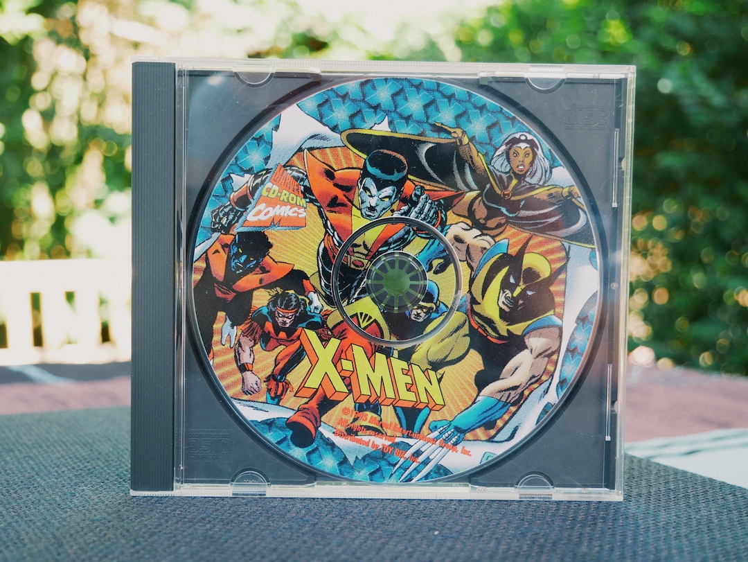 Official CD-ROM With Interactive Digital Comic of the X-men 1995 Toy ...