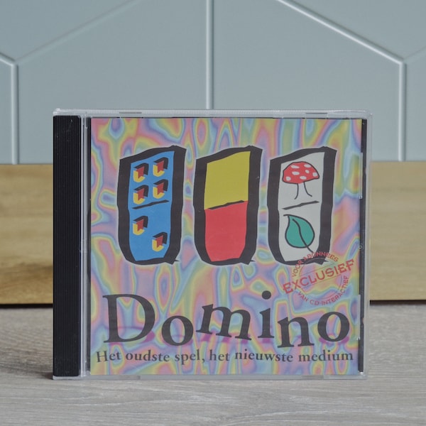 Jeu Domino CD-i - Jeu interactif Philips CD-i en très bon état avec manuel et boîte