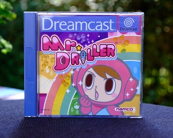 Authentic Sega Dreamcast game “Mr Driller” (European PAL version) CIB - Genuine Dreamcast game from 1999 - Complete with the box and manual.