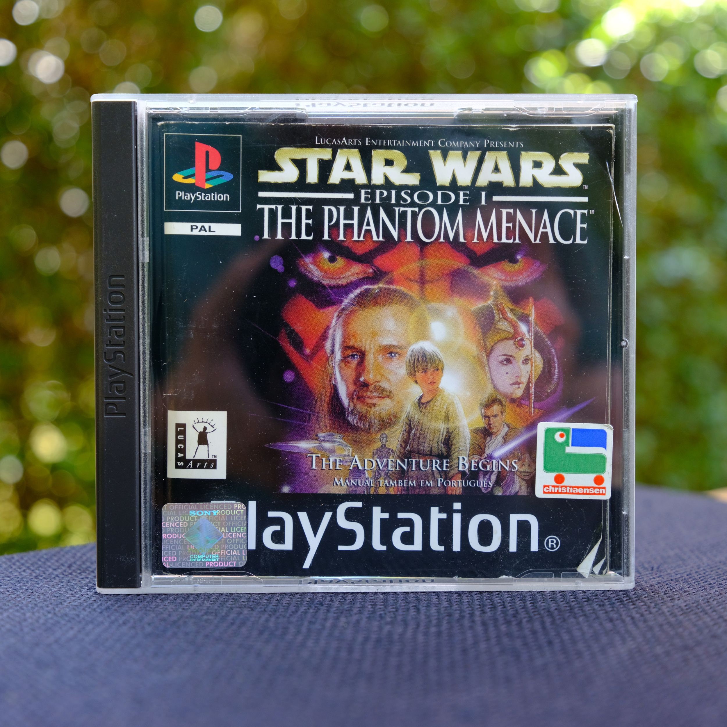 Authentic Sony Playstation Game “star Wars the Phantom Menace