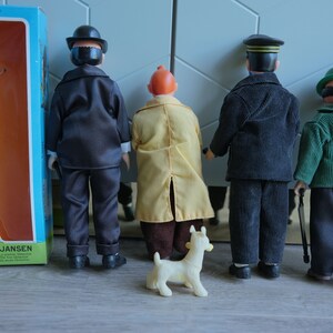 Figurine Tintin Dupont (moustache Large) Par SERI - Occasion - Collection