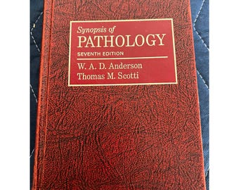 Streszczenie VTG Patologii, wydanie 7, Anderson Scotti, 1968, oprawa twarda, CV Mosby
